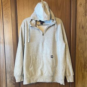 Ariat Gray Quarter-Zip Hoodie